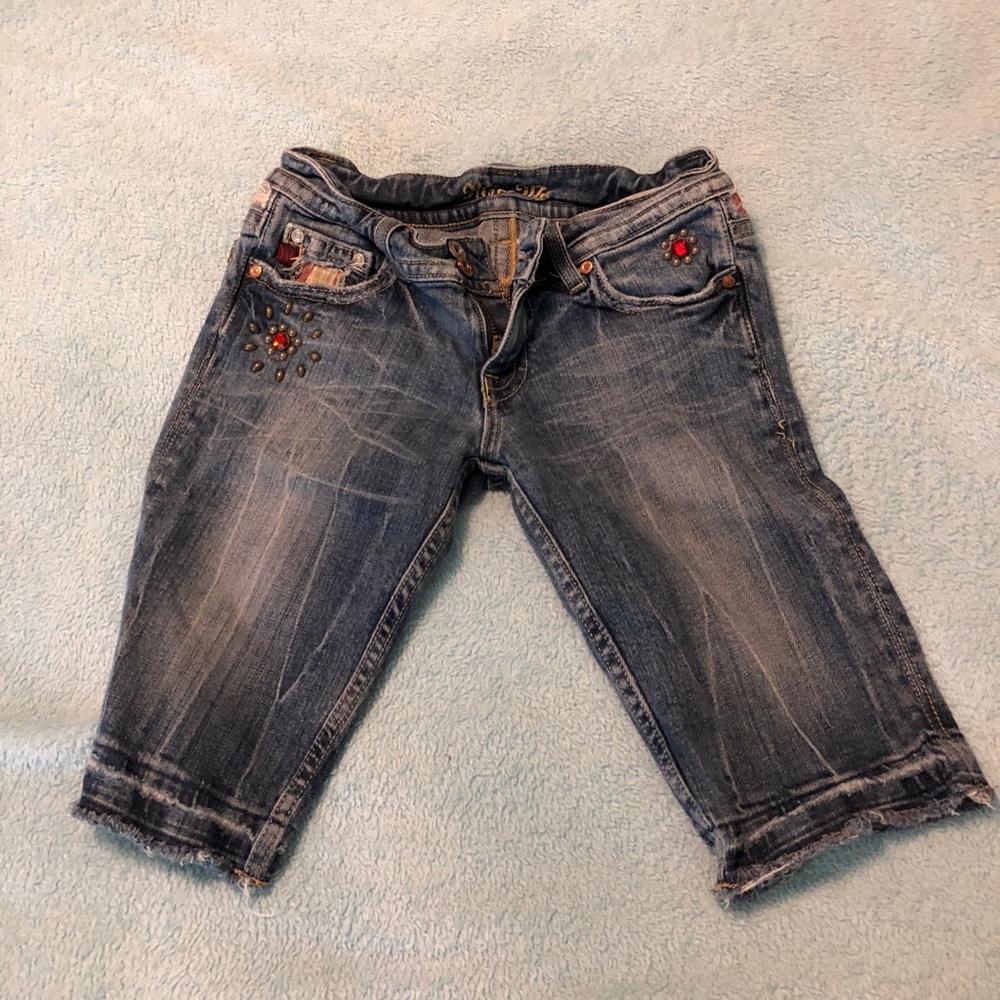 Miss Me Bermuda Shorts